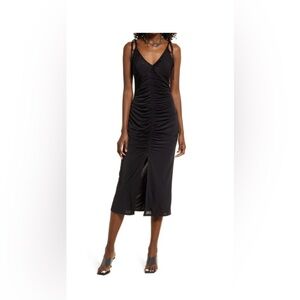 Black Knit Slipdress